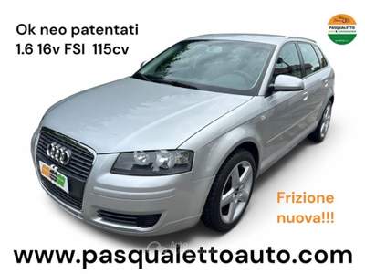 Audi A3 SPB 1.6 16V FSI Attraction Grigio usata VENEZIA