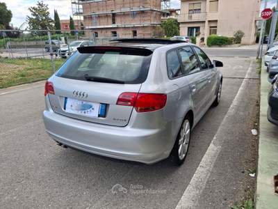 Audi A3 SportBack 1.9 TDI S-Line TETTO Argento usata CASTELLALTO