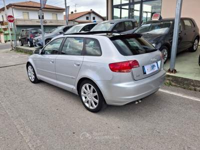Audi A3 SportBack 1.9 TDI S-Line TETTO Argento usata CASTELLALTO
