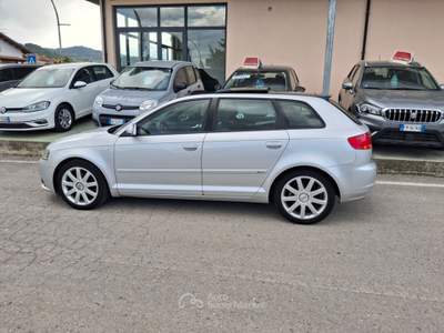 Audi A3 SportBack 1.9 TDI S-Line TETTO Argento usata CASTELLALTO