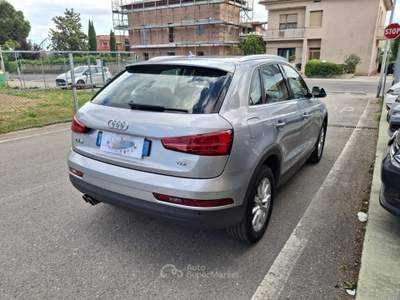 Audi Q3 2.0 TDI 120cv Km 106.000 - 2017 Argento usata CASTELLALTO