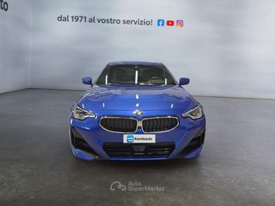 BMW Serie 2 220d d 48V Coupé Msport Blu/Azzurro usata Castagnaro