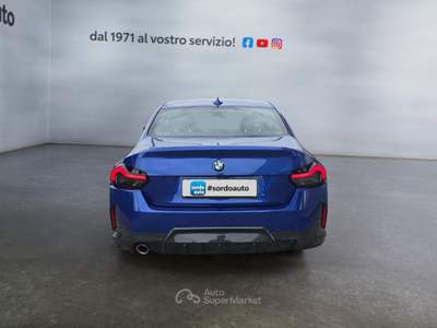 BMW Serie 2 220d d 48V Coupé Msport Blu/Azzurro usata Castagnaro