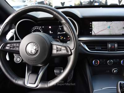 Alfa Romeo Stelvio 2.2 Turbodiesel 210 CV AT8 Q4 Veloce Grigio usata Roma
