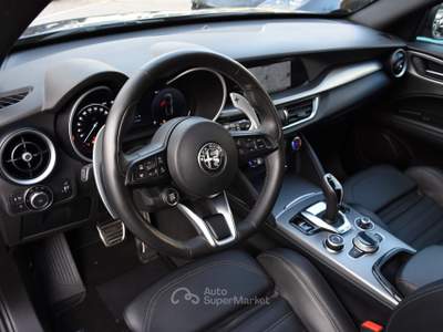 Alfa Romeo Stelvio 2.2 Turbodiesel 210 CV AT8 Q4 Veloce Grigio usata Roma