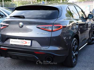 Alfa Romeo Stelvio 2.2 Turbodiesel 210 CV AT8 Q4 Veloce Grigio usata Roma