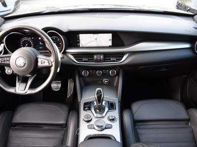 Alfa Romeo Stelvio 2.2 Turbodiesel 210 CV AT8 Q4 Veloce Grigio usata Roma