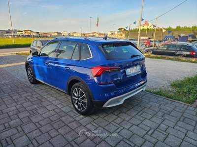 Skoda Kamiq 1.0 G-Tec ScoutLine Blu/Azzurro usata Civitanova Marche