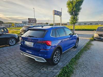 Skoda Kamiq 1.0 G-Tec ScoutLine Blu/Azzurro usata Civitanova Marche