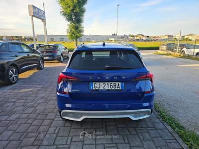 Skoda Kamiq 1.0 G-Tec ScoutLine Blu/Azzurro usata Civitanova Marche
