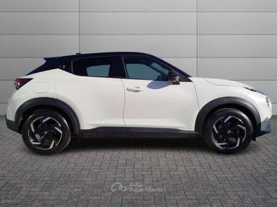 Nissan Juke 1.0 DIG-T 114 CV N-Connecta Bianco usata Sassari