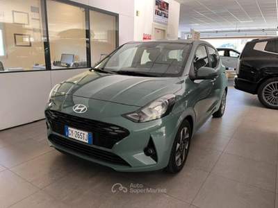 Hyundai i10 1.0 GPL Connectline Verde usata Montecrestese