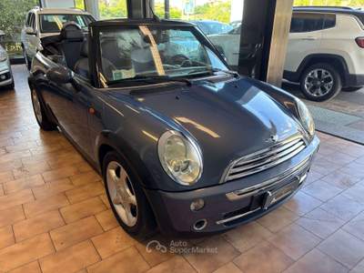 MINI Cooper Mini II R52  Cabrio 1.6*NEOPATENTATI Blu/Azzurro usata Carvico