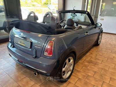MINI Cooper Mini II R52  Cabrio 1.6*NEOPATENTATI Blu/Azzurro usata Carvico