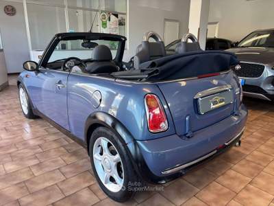 MINI Cooper Mini II R52  Cabrio 1.6*NEOPATENTATI Blu/Azzurro usata Carvico
