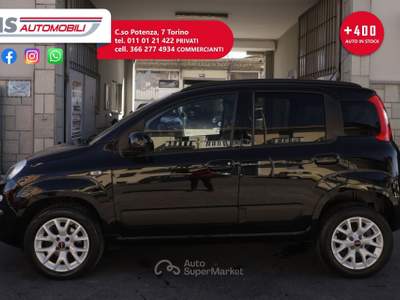 Fiat Panda FIAT Panda 0.9 TwinAir Turbo Natural Power Lounge Unicoproprietario Nero usata Torino