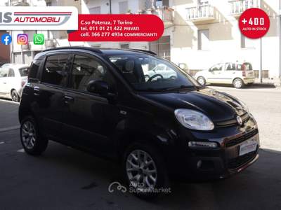 Fiat Panda FIAT Panda 0.9 TwinAir Turbo Natural Power Lounge Unicoproprietario Nero usata Torino