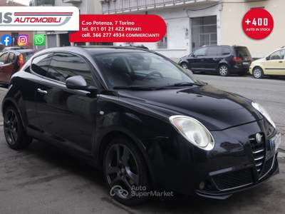 Alfa Romeo MiTo Alfa Romeo MiTo 1.6 JTDm 16V Distinctive Unicoproprietario Nero usata Torino