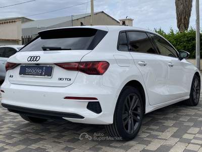 Audi A3 SPB Business Advanced 2.0 TDI 116CV S-Tronic 35 Bianco usata Borgetto