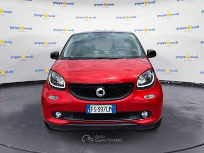 Smart ForFour II 2015 1.0 Passion 71cv Rosso usata Roma