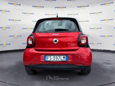 Smart ForFour II 2015 1.0 Passion 71cv Rosso usata Roma