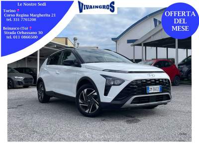 Hyundai Bayon 1.2 Gpl 84CV Exclusive Bianco usata TORINO