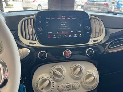 Fiat 500 1.2 Lounge Nero usata Giugliano in Campania