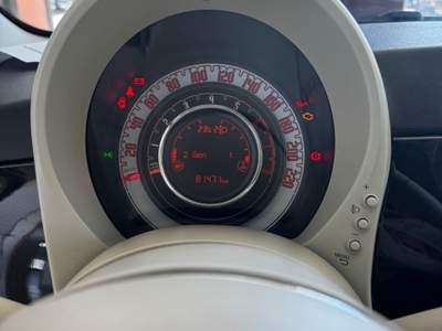 Fiat 500 1.2 Lounge Nero usata Giugliano in Campania