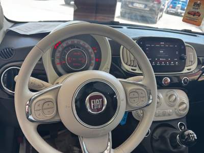 Fiat 500 1.2 Lounge Nero usata Giugliano in Campania