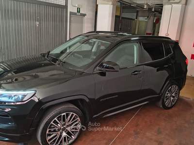 Jeep Compass Modello SUMMIT,equipaggiamento lusso,garanzia ufficiale jeep Nero usata Compiano