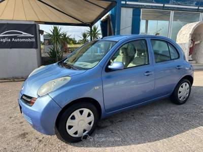 Nissan Micra 5 porte Blu/Azzurro usata Santeramo in Colle