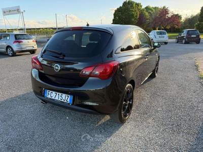 Opel Corsa 1.4 90CV GPL Tech Coupé b-Color Nero usata Rimini