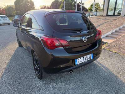 Opel Corsa 1.4 90CV GPL Tech Coupé b-Color Nero usata Rimini
