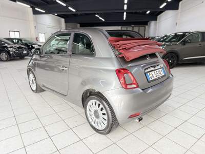 Fiat 500C 1.2 Lounge 69cv dualogic Grigio usata Fontanella