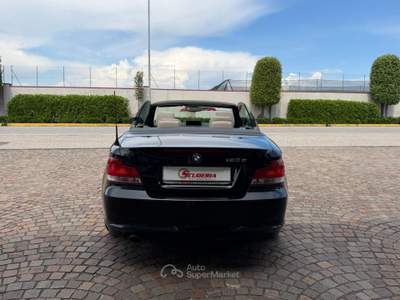 BMW Serie 1 120d d Cabrio Futura Nero usata Castiglione delle Stiviere