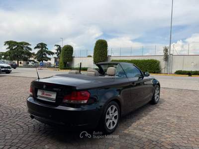 BMW Serie 1 120d d Cabrio Futura Nero usata Castiglione delle Stiviere