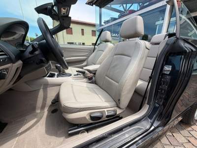 BMW Serie 1 120d d Cabrio Futura Nero usata Castiglione delle Stiviere