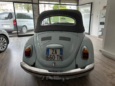 Volkswagen Maggiolino Cabrio Vetro Piatto Blu/Azzurro usata Spinea