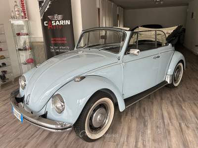 Volkswagen Maggiolino Cabrio Vetro Piatto Blu/Azzurro usata Spinea