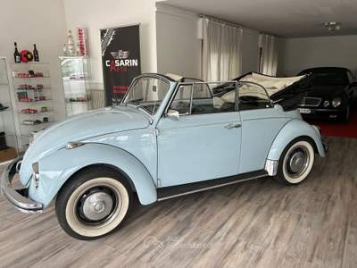 Volkswagen Maggiolino Cabrio Vetro Piatto Blu/Azzurro usata Spinea