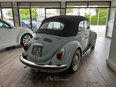 Volkswagen Maggiolino Cabrio Vetro Piatto Blu/Azzurro usata Spinea