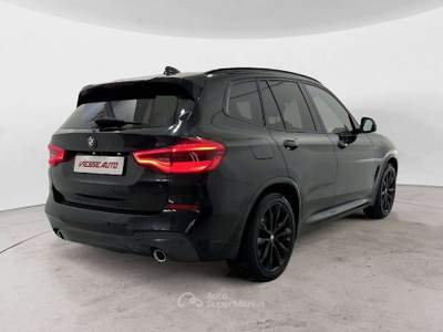 BMW X3 X3 xdrive20d Msport 190cv auto Blu/Azzurro usata Milano
