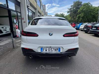 BMW X4 X4 X4 G02 2018 xdrive25d Msport X auto Bianco usata Reggio nell'Emilia