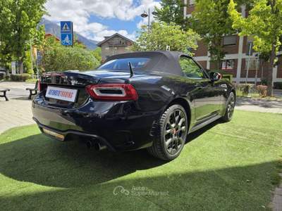 Abarth 124 Spider 1.4 t. m.air 170cv tagliandata Nero usata Aosta