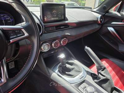 Abarth 124 Spider 1.4 t. m.air 170cv tagliandata Nero usata Aosta