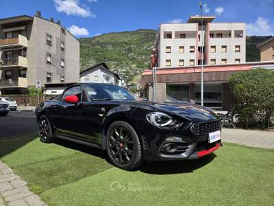 Abarth 124 Spider 1.4 t. m.air 170cv tagliandata Nero usata Aosta