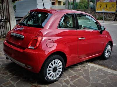 Fiat 500 1.2 Lounge Neopatentati Rosso usata Lavis