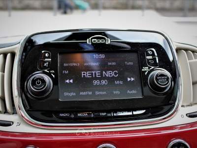 Fiat 500 1.2 Lounge Neopatentati Rosso usata Lavis