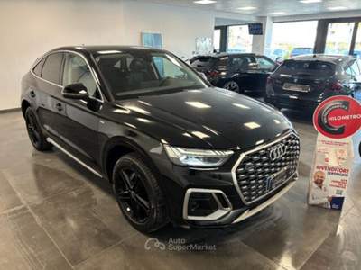 Audi Q5 SPB SPORTBACK Quattro S Line 40 TDI S tronic 4X4 Nero usata Qualiano