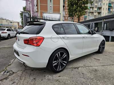 BMW Serie 1 116i 116 116i MSport Nero usata Torino